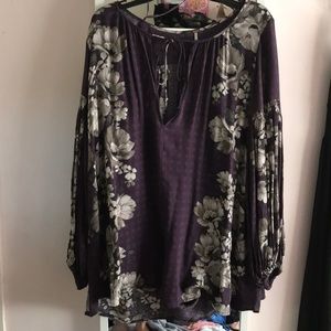 Free people purple romper